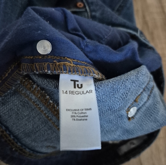 Tu Womens Jeans Size 14 R - Picture 3 of 8